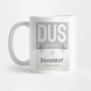 DUS Dusseldorf Mug